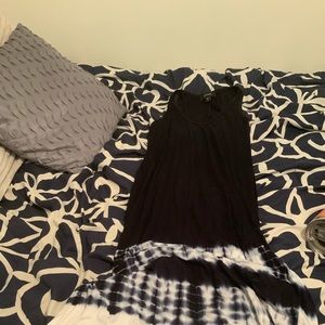 MAXI DRESS WITH TIE DYE DETAILING